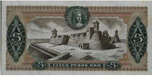 Banknote from Colombia