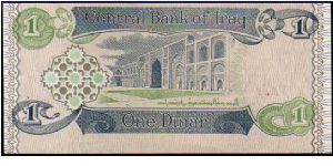 Banknote from Iraq