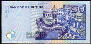 Banknote from Mauritius