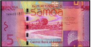 Banknote from Samoa