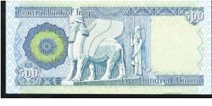 Banknote from Iraq