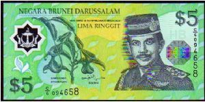 5 Ringgit__

Pk 23__

Polymer
 Banknote