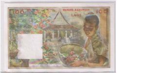 Banknote from Laos