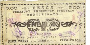 Banknote from Philippines