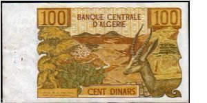 Banknote from Algeria