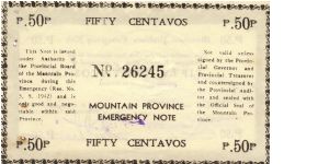 Banknote from Philippines