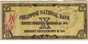 Banknote from Philippines