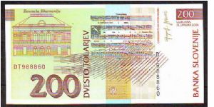 Banknote from Slovenia