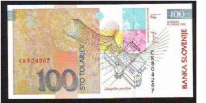 Banknote from Slovenia