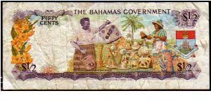 Banknote from Bahamas