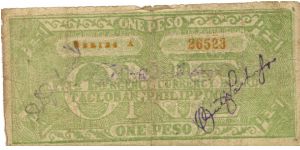 Banknote from Philippines