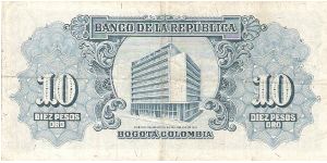 Banknote from Colombia