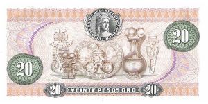 Banknote from Colombia