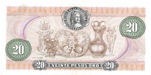 Banknote from Colombia