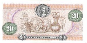 Banknote from Colombia