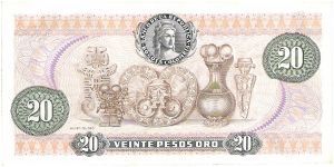 Banknote from Colombia