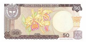 Banknote from Colombia