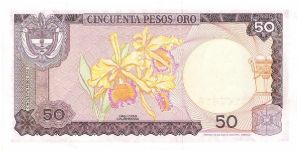 Banknote from Colombia