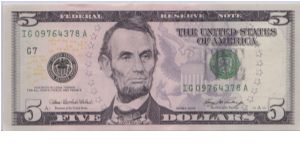 2006 $5 CHICAGO FRN

**COLORIZED NOTE** Banknote
