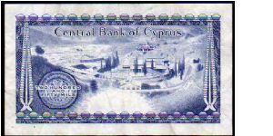 Banknote from Cyprus