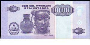 Banknote from Angola