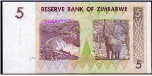 Banknote from Zimbabwe