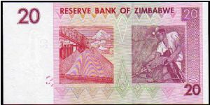 Banknote from Zimbabwe