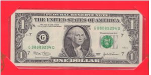 2003 $1 CHICAGO FRN


**4 LEADING 8'S IN THE SERIAL**

**BEP LUCKY MONEY NOTE** Banknote