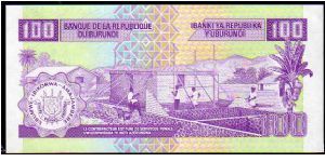 Banknote from Burundi