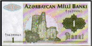 1 Manat__

Pk 11 Banknote