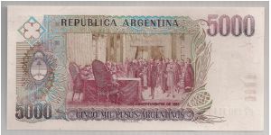 Banknote from Argentina