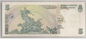 Banknote from Argentina