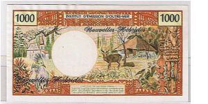 Banknote from French Polynesia