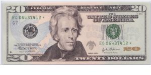 2004 $20 CHICAGO FRN

**STAR NOTE** Banknote