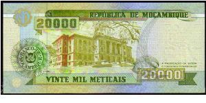 Banknote from Mozambique