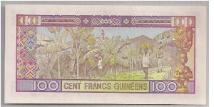 Banknote from Guinea