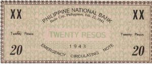 Banknote from Philippines