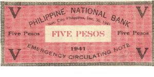 Banknote from Philippines