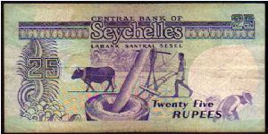 Banknote from Seychelles