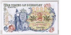 THE STATES OF GUERNSEY--10 POUNDS GEM UNC Banknote