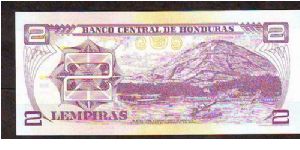 Banknote from Honduras