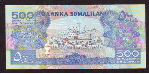 Banknote from Somalia