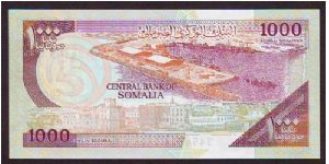 Banknote from Somalia