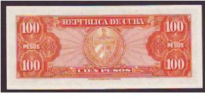 Banknote from Cuba