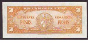 Banknote from Cuba