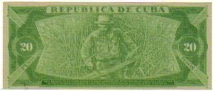 Banknote from Cuba