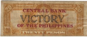 Banknote from Philippines