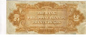 Banknote from Philippines