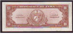 Banknote from Cuba