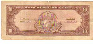 Banknote from Cuba